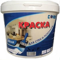 Краска Ковер Мастер для стен и потолков белая 14 кг