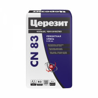 Смесь для ремонта и стяжки Церезит CN83 25 кг