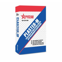 Гипсовая штукатурка Русеан Plaster-М (Пластер-М) МН 30 кг