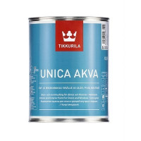 Краска для окон и дверей полуглянцевая Тиккурила / Тиккивала Уника Аква 0,9л