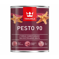 Эмаль алкидная Тиккурила / Тиккивала Песто 90 (Миралкид 90) высокоглянцевая 0,9 л