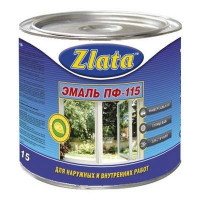 Эмаль алкидная ПФ-115 Злата 2,4 кг