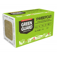 Плиты минераловатные GreenGuard 1200х600х50 мм (уп/8плит, 5,76м2/0,288м3)
