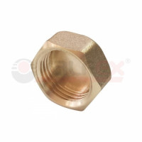 Валфекс Заглушка латунная вн резьба (1/2" (15мм) арт VF.590.L.012 )