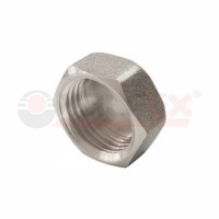 Валфекс Заглушка никелированная вн резьба (1/2" (15мм) арт VF.590.N.012)