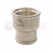 Муфта НИКЕЛИРОВАННАЯ переходная вн-вн VALFEX, 3/4x1/2" (20х15мм) арт VF240N0340 12"