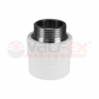 Муфта комбинированная переходная (наружная резьба) Valfex PPR, 32x3/4 арт 10130132