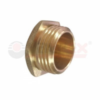 Валфекс пробка латунная нр резьба (1/2" (15мм) арт VF.583.L.012)