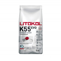Плиточный клей для мозаики Литокол Litoplus K55 5 кг